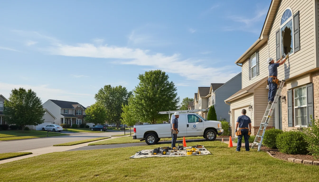 Expert window installer providing residential service in Coulters, PA